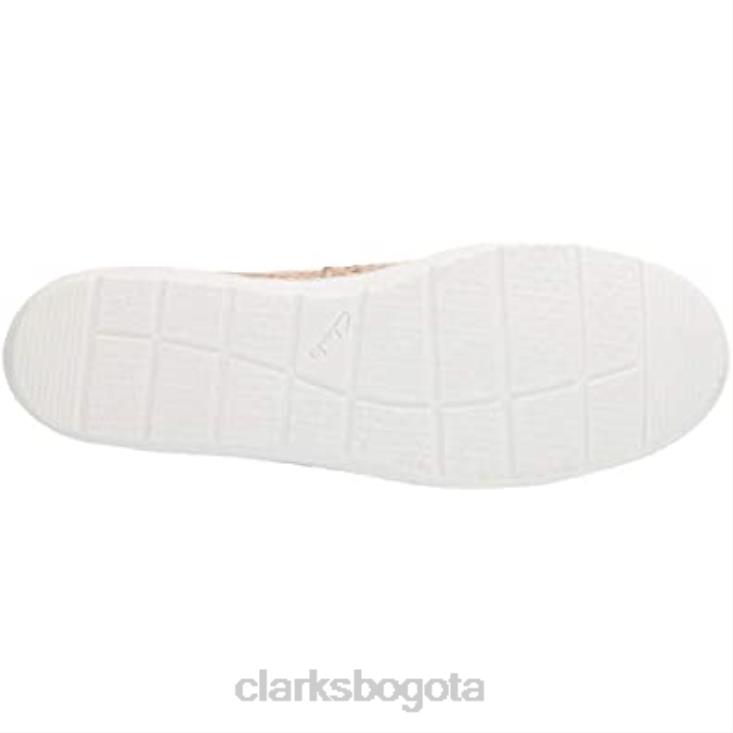 Clarks 0DX8L1418 Zapatillas Clarks Marie Mist para mujer en nobuk rubor mujer
