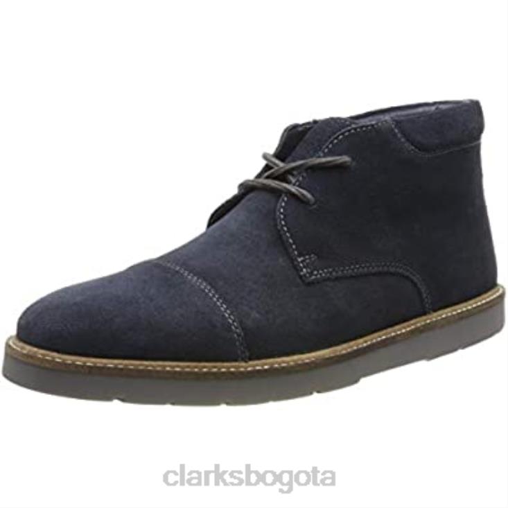 Clarks 0DX8L1427 botas clásicas clarks grandtop de ante azul marino ante azul marino hombres ante azul marino ante azul marino