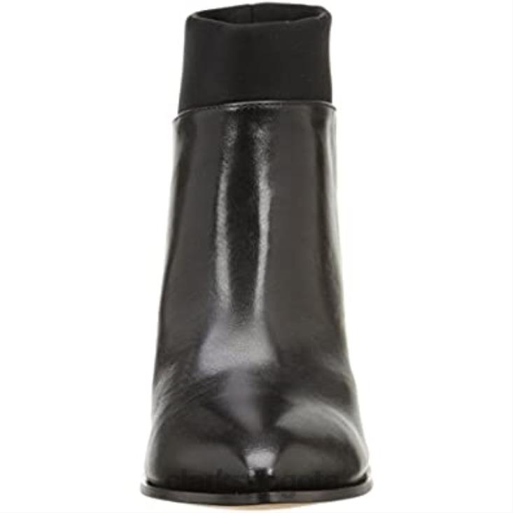 Clarks 0DX8L1443 zapatos de salón clarks azizi posey negros para mujer mujer cuero negro