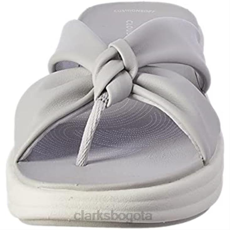 Clarks 0DX8L1444 sandalias clarks drift ave gris claro para mujer mujer gris claro
