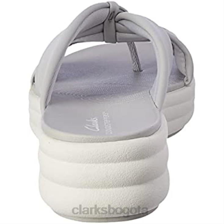 Clarks 0DX8L1444 sandalias clarks drift ave gris claro para mujer mujer gris claro