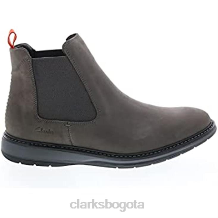 Clarks 0DX8L145 Clarks top de nobuk gris oscuro unisexo nubuck gris oscuro