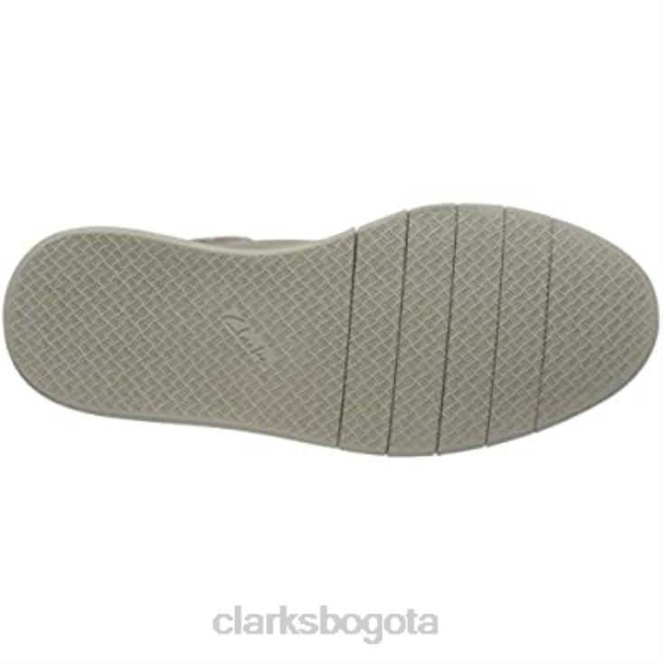 Clarks 0DX8L1459 Zapatilla clarks forge vibe de gamuza color piedra para hombre hombres gamuza piedra