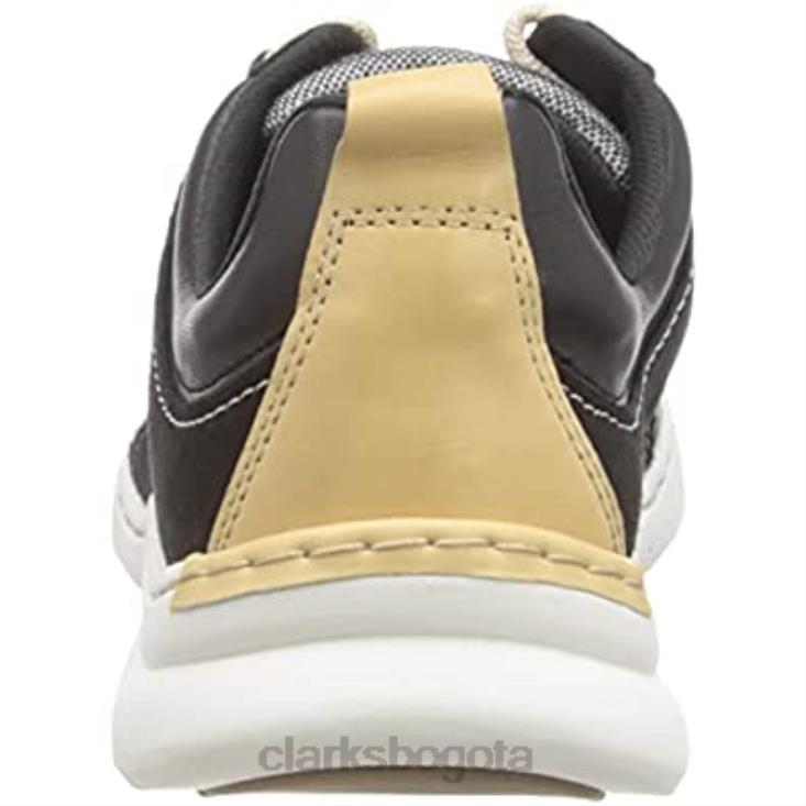 Clarks 0DX8L1463 zapatilla de encaje teagan para mujer clarks negro mujer negro