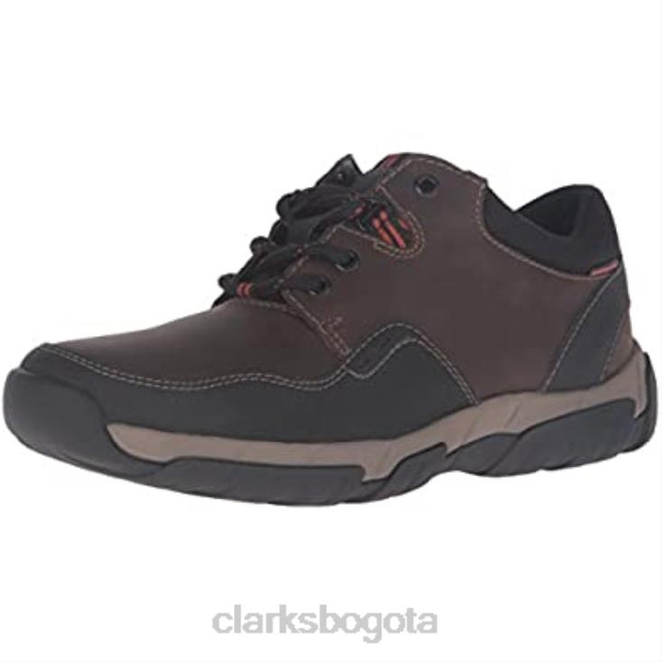 Clarks 0DX8L1468 clarks oxford walbeck edge hombre cuero impermeable marrón hombres cuero impermeable marrón