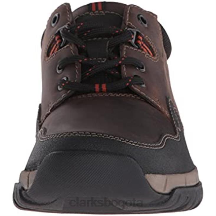 Clarks 0DX8L1468 clarks oxford walbeck edge hombre cuero impermeable marrón hombres cuero impermeable marrón