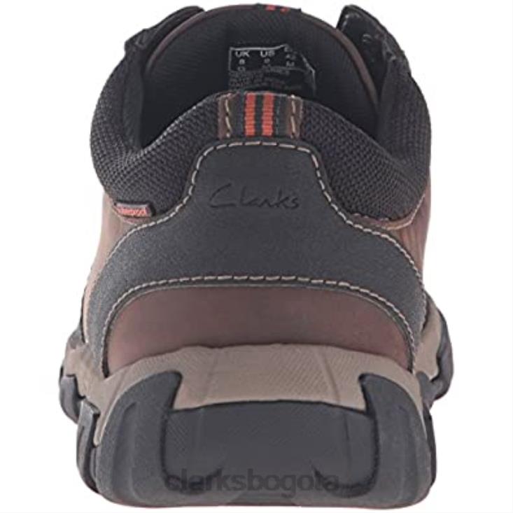 Clarks 0DX8L1468 clarks oxford walbeck edge hombre cuero impermeable marrón hombres cuero impermeable marrón
