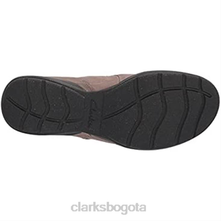 Clarks 0DX8L1471 mocasines clarks roseville dot combi color topo oscuro para mujer mujer combi topo oscuro