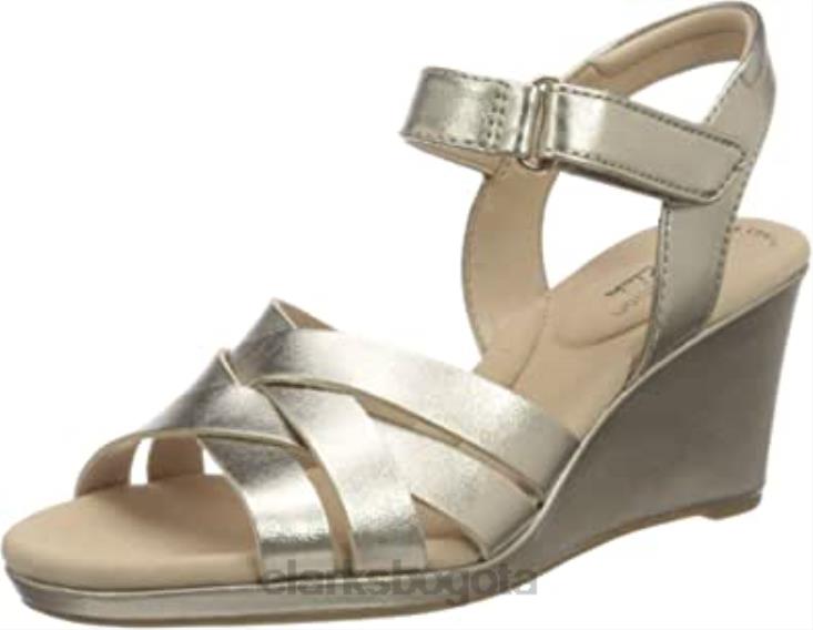 Clarks 0DX8L1472 Sandalias de tacón Clarks Lafley Leah para mujer mujer