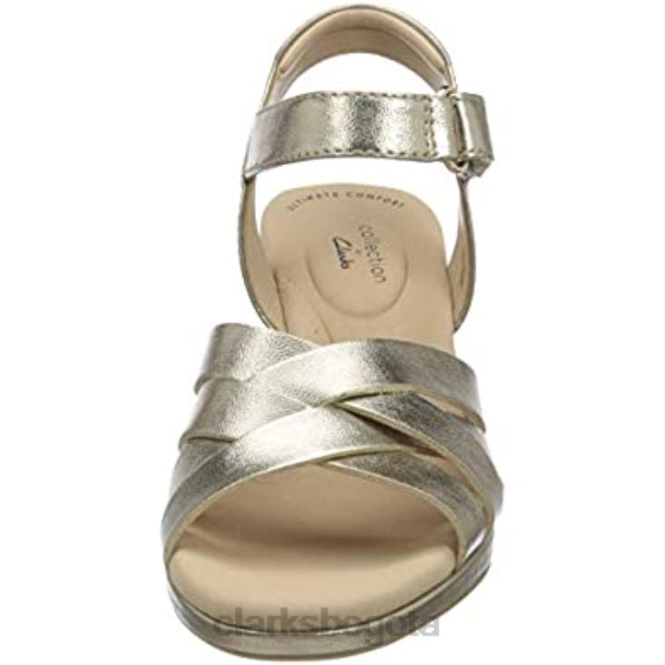 Clarks 0DX8L1472 Sandalias de tacón Clarks Lafley Leah para mujer mujer