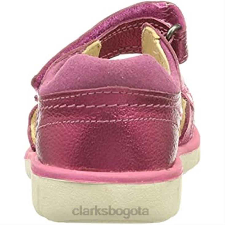 Clarks 0DX8L1476 sandalia niña roam wing t piel rosa clarks niños cuero rosa