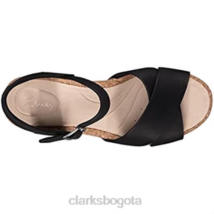 Clarks 0DX8L1479 clarks flex sol negros unisexo cuero negro cuero negro
