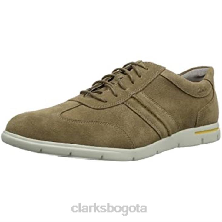 Clarks 0DX8L1483 clarks denner race 203584 307 zapatillas de deporte de gamuza unisexo