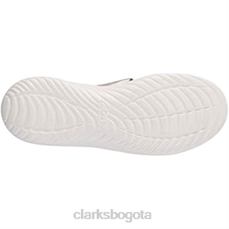 Clarks 0DX8L1501 Zapatilla clarks nova sol para mujer de punto gris claro mujer punto gris claro