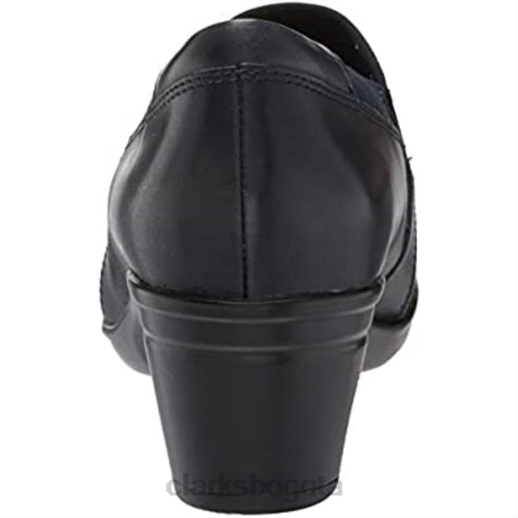 Clarks 0DX8L1509 mocasín emslie summit para mujer clarks combinación textil de cuero azul marino mujer combi textil cuero marino