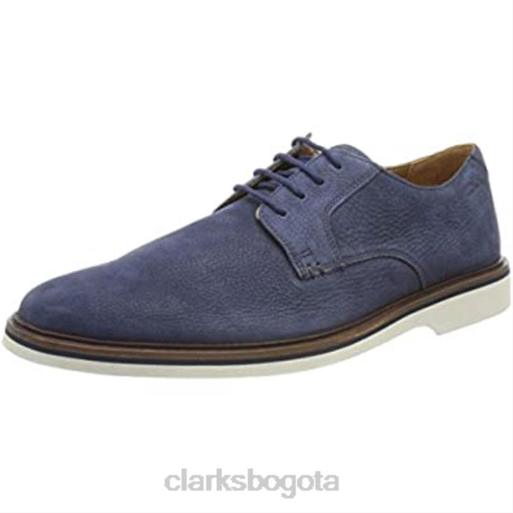 Clarks 0DX8L1513 zapatos clarks malwood plaoxford azules para hombre hombres azul