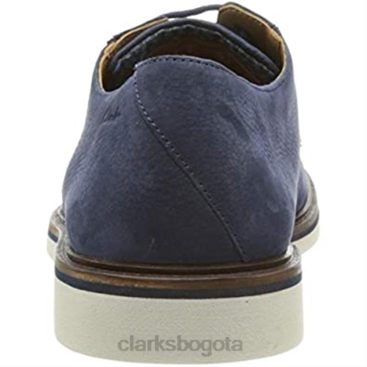 Clarks 0DX8L1513 zapatos clarks malwood plaoxford azules para hombre hombres azul