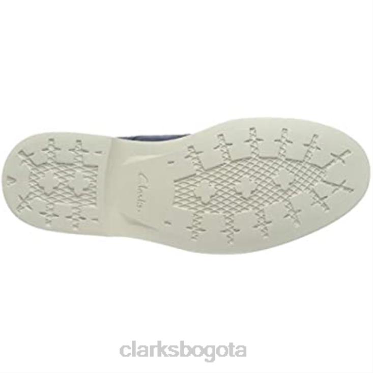 Clarks 0DX8L1513 zapatos clarks malwood plaoxford azules para hombre hombres azul
