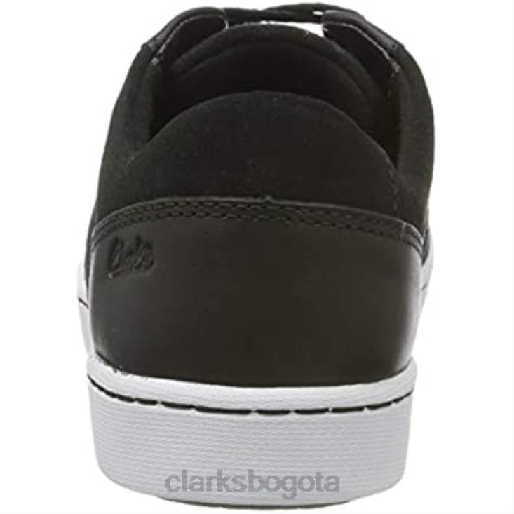Clarks 0DX8L1533 Zapatilla Pawley Rilee para mujer Clarks Black Combi mujer