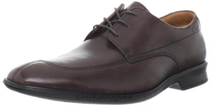 Clarks 0DX8L1534 clarks marrones goya qulace-up para hombre hombres marrón