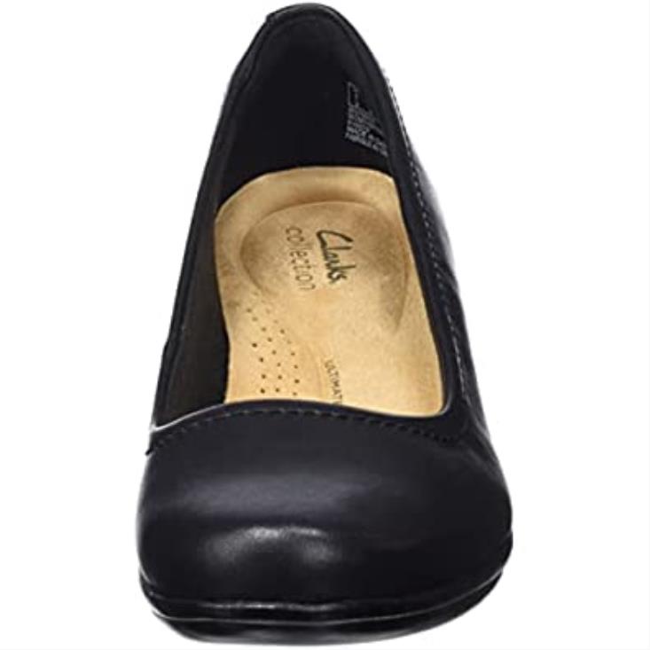 Clarks 0DX8L1545 Zapatos de salón clarks emily belle de mujer en negro mujer cuero negro