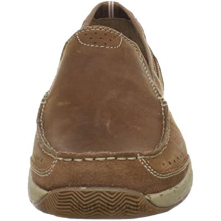 Clarks 0DX8L1566 clarks vestal tan nubuck para hombre hombres nubuck bronceado