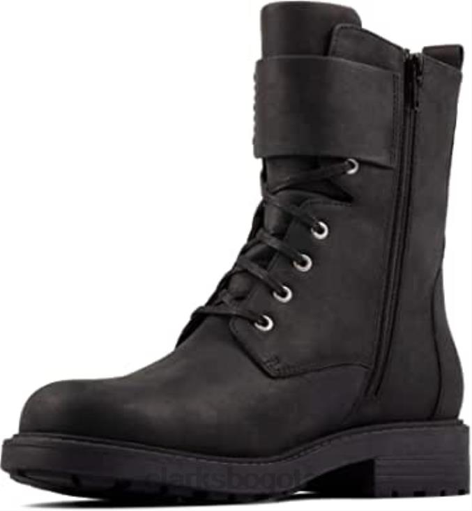 Clarks 0DX8L1568 clarks orinoco 2 encaje cuero negro 6 d unisexo