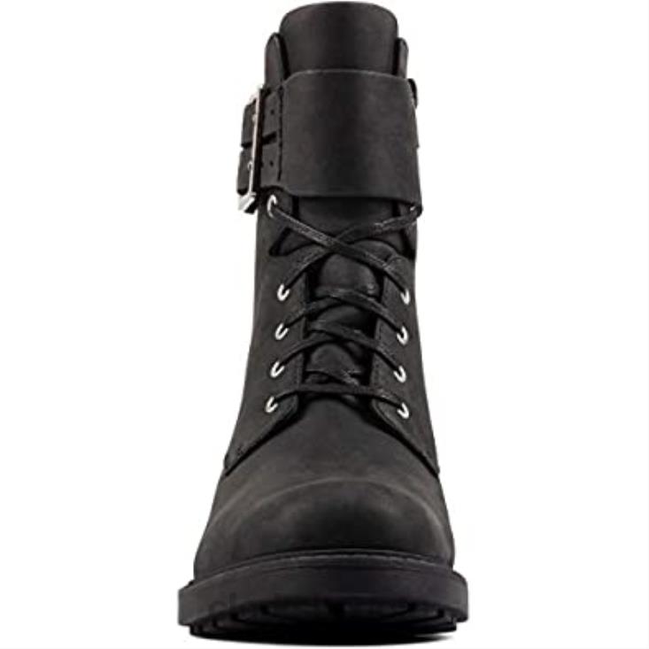 Clarks 0DX8L1568 clarks orinoco 2 encaje cuero negro 6 d unisexo