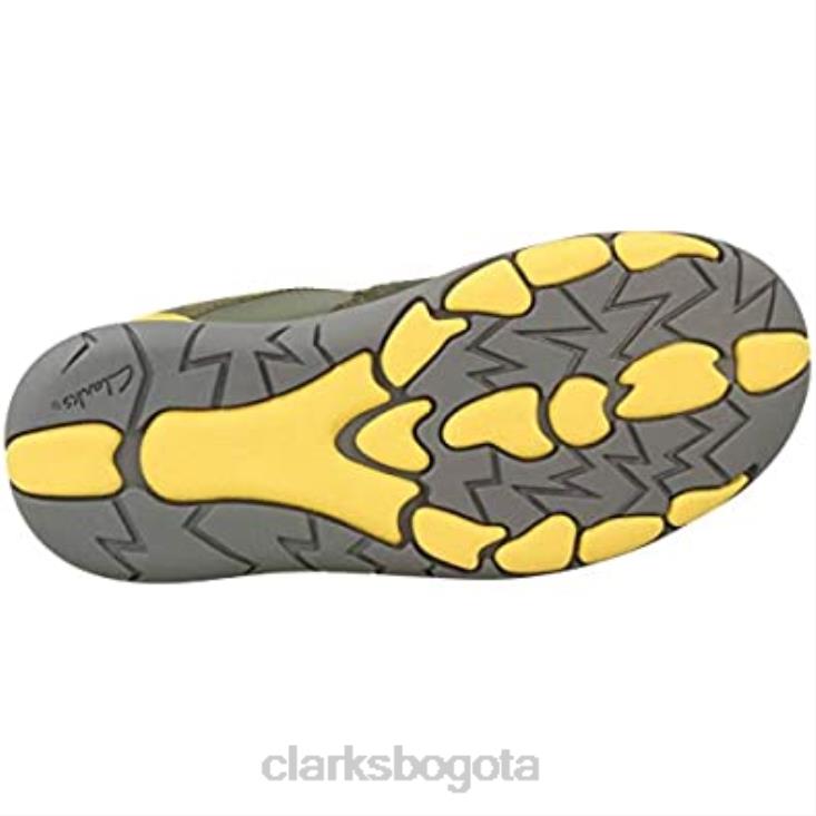Clarks 0DX8L1587 Zapatos casual de niño clarks combi verde caqui \rex quest k\ niños caqui combinado verde