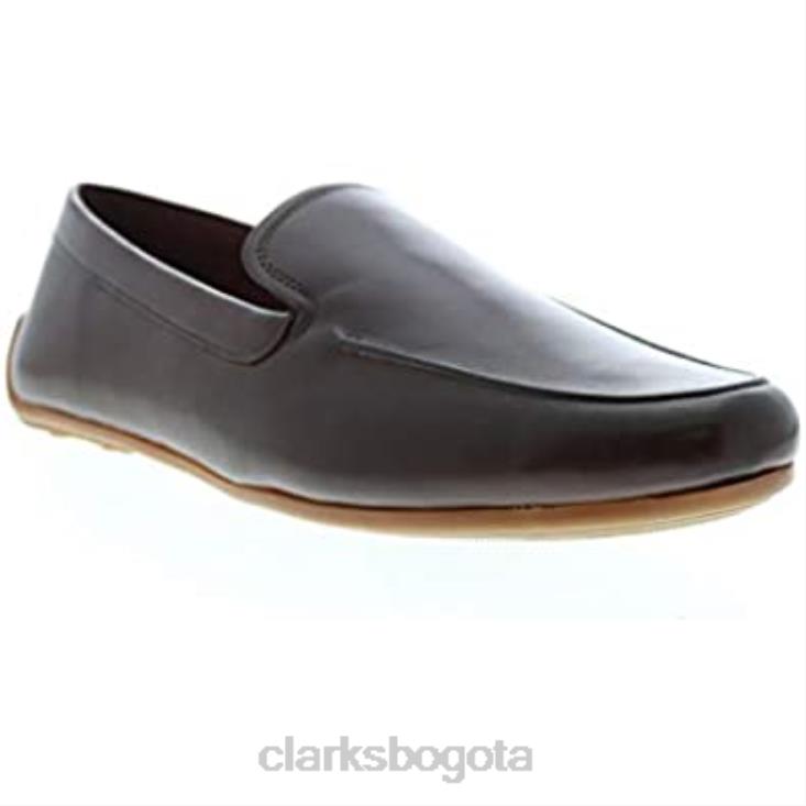 Clarks 0DX8L159 mocasines estilo conducción reazor edge para hombre clarks british tan leather hombres cuero bronceado británico