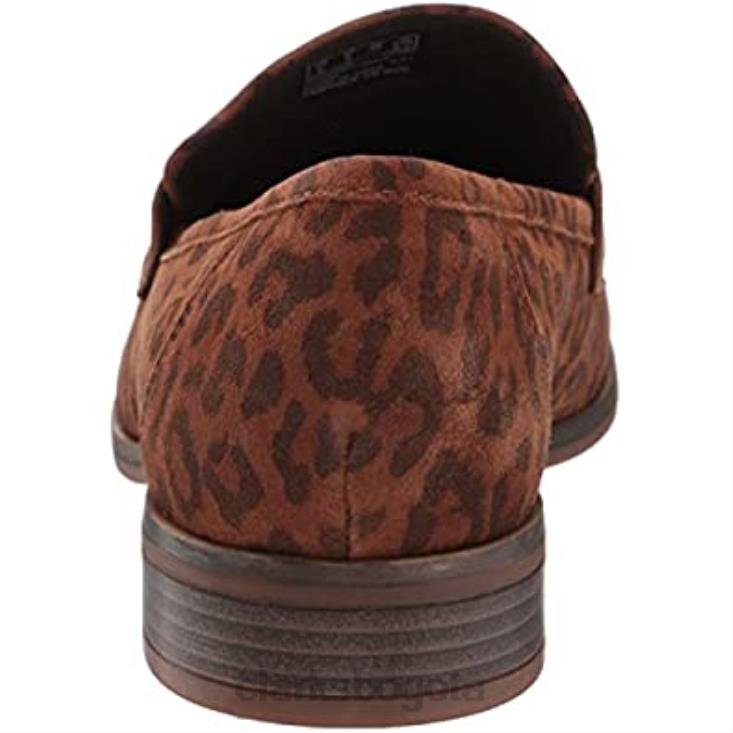 Clarks 0DX8L1590 mocasines trish rose para mujer con estampado de leopardo clarks mujer estampado de leopardo