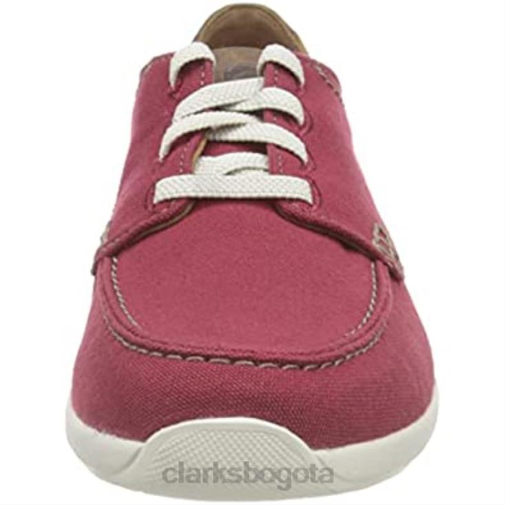 Clarks 0DX8L1591 zapatilla clarks gorwlace hombre rojo ladrillo hombres rojo ladrillo