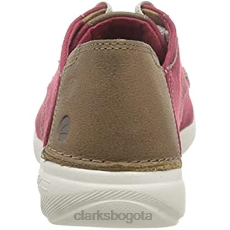 Clarks 0DX8L1591 zapatilla clarks gorwlace hombre rojo ladrillo hombres rojo ladrillo