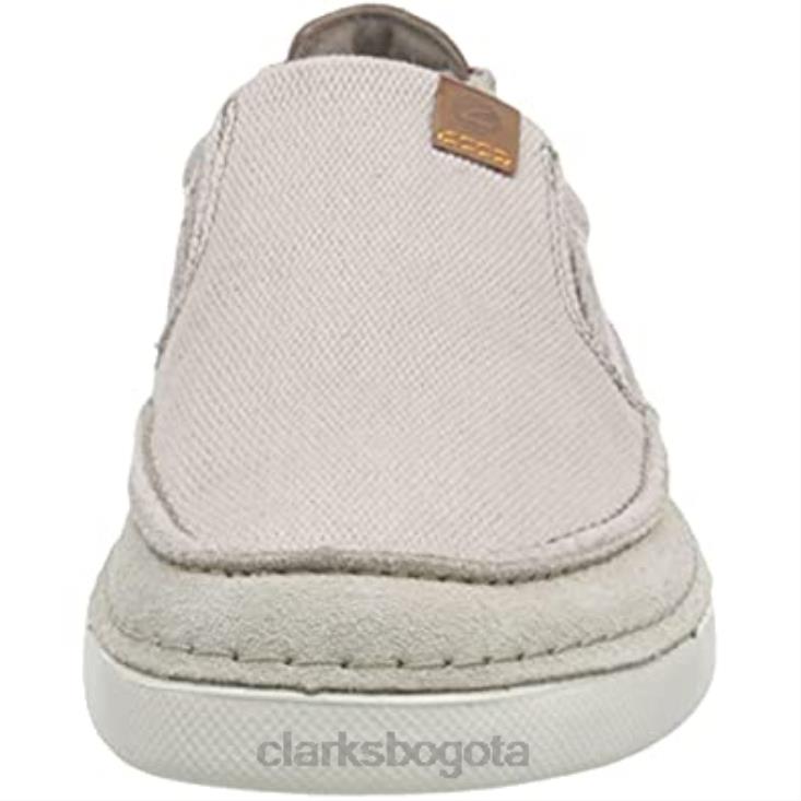 Clarks 0DX8L1593 Mulas Clarks Stone Combi Gereld Step para hombre hombres combinación de piedra
