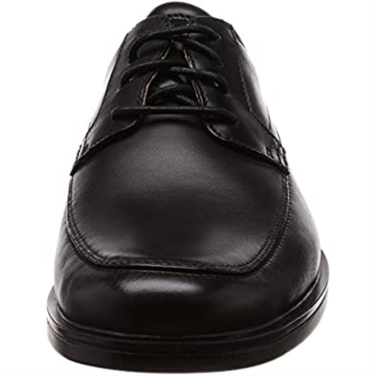 Clarks 0DX8L1599 zapatos planos un aldric park oxford para hombre clarks negros hombres cuero negro