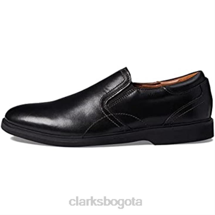 Clarks 0DX8L1601 Mocasines clarks malwood easy de cuero negro para hombre hombres cuero negro