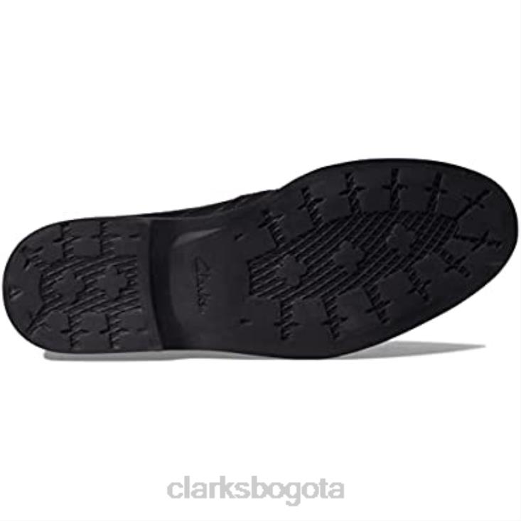 Clarks 0DX8L1601 Mocasines clarks malwood easy de cuero negro para hombre hombres cuero negro