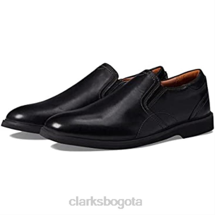 Clarks 0DX8L1601 Mocasines clarks malwood easy de cuero negro para hombre hombres cuero negro