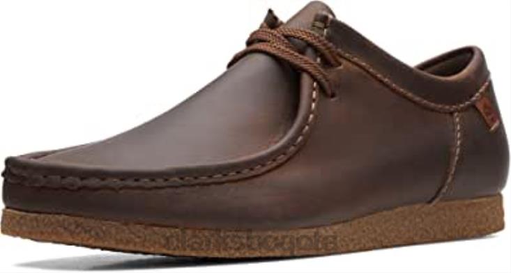 Clarks 0DX8L1609 mocasines clarks beeswax shacre ii run para hombre hombres cera de abejas