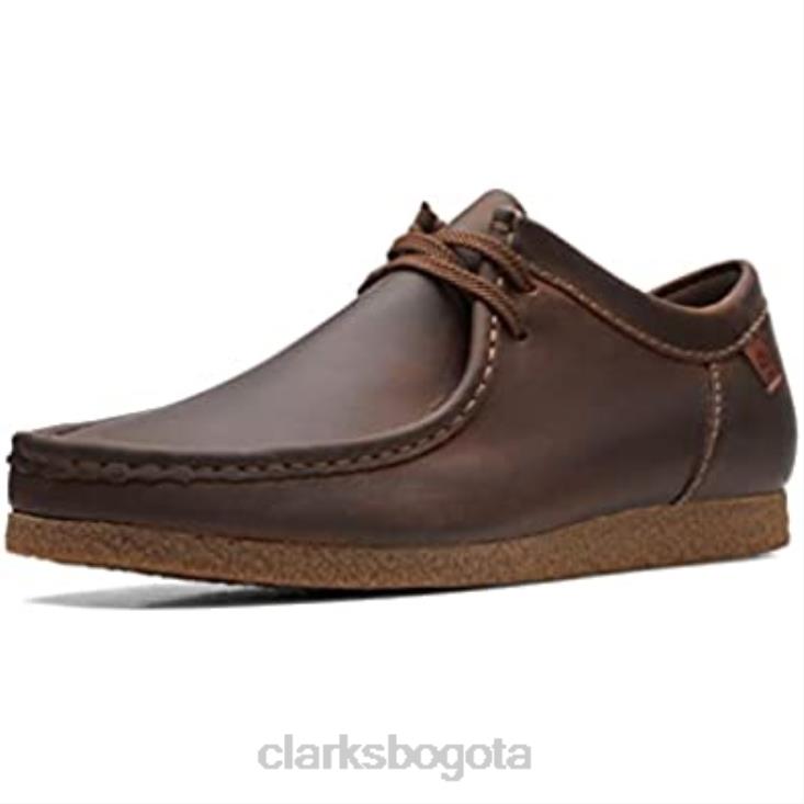 Clarks 0DX8L1609 mocasines clarks beeswax shacre ii run para hombre hombres cera de abejas