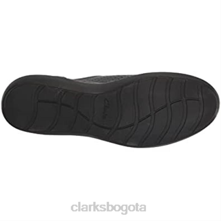 Clarks 0DX8L1623 Clarks Oxford Kayleigh Aster para mujer de cuero negro mujer