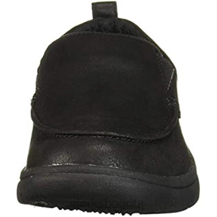 Clarks 0DX8L1628 mocasines clarks tunsil way de hombre sintético negro hombres negro sintético