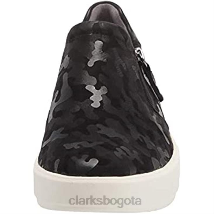 Clarks 0DX8L1632 Zapatilla Clarks Layton Step de ante negro para mujer mujer interés de ante negro