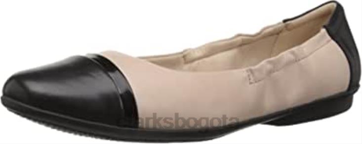 Clarks 0DX8L1637 bailarinas mujer Graceljen ny clarks nude rosa piel mujer