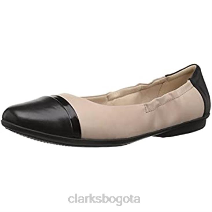 Clarks 0DX8L1637 bailarinas mujer Graceljen ny clarks nude rosa piel mujer