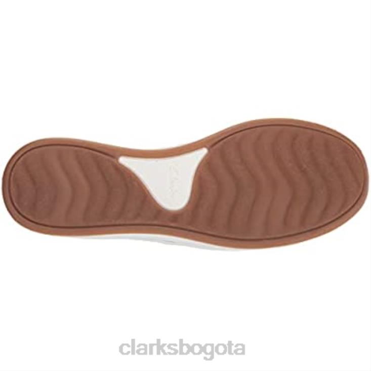 Clarks 0DX8L1645 Zapatilla Breeze Ave Mujer Clarks Lona Blanca mujer