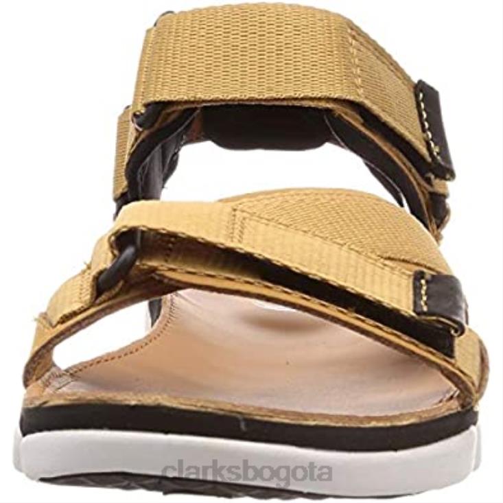 Clarks 0DX8L1647 sandalias tricove sun con tira en el tobillo para hombre clarks brown tan combi hombres combinación marrón tostado