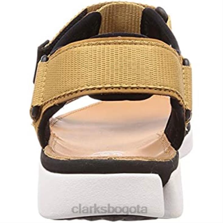Clarks 0DX8L1647 sandalias tricove sun con tira en el tobillo para hombre clarks brown tan combi hombres combinación marrón tostado