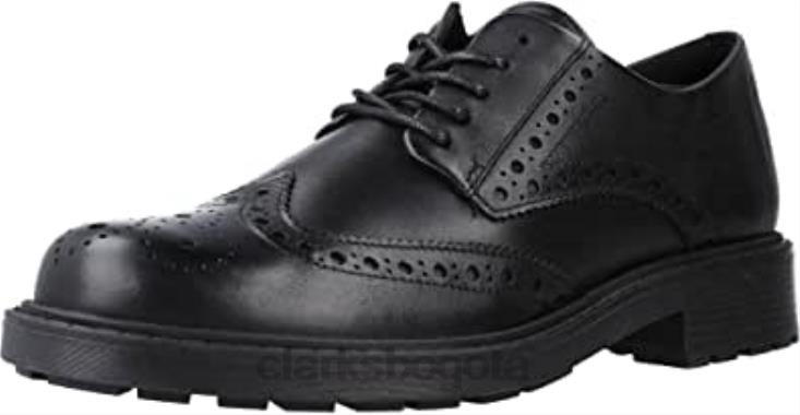Clarks 0DX8L165 orinoco2 limit mujer oxford clarks cuero negro mujer cuero negro