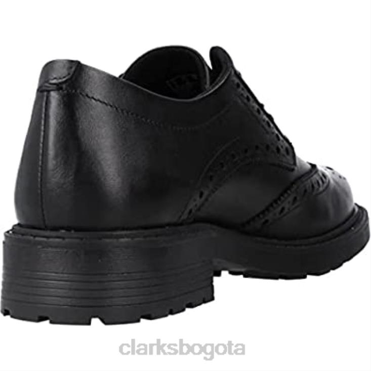 Clarks 0DX8L165 orinoco2 limit mujer oxford clarks cuero negro mujer cuero negro